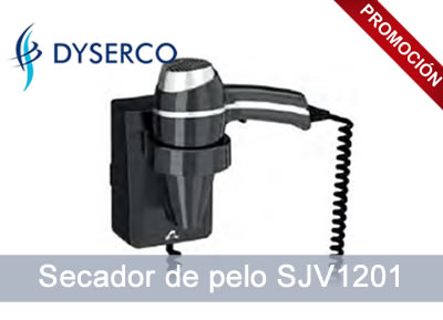 Secador Clipper Negro SJV1201 profesional de hotel